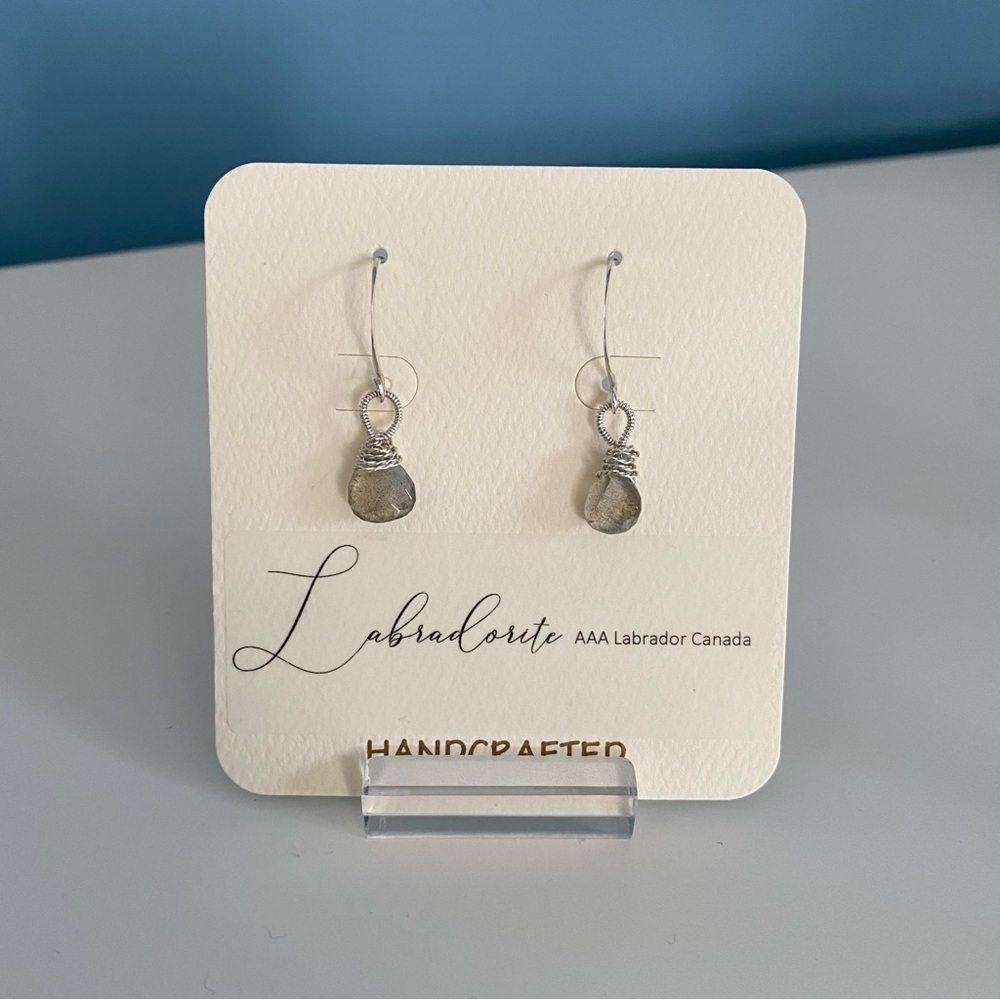 AAA Labradorite from Canada with Sterling Silver